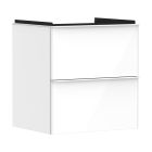 Készlet szekrény Hansgrohe Xelu Q 54023700, mosdótál Hansgrohe Xelu Q 61017450