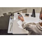 Készlet szekrény Hansgrohe Xelu Q 54028700, mosdótál Hansgrohe Xelu Q 61024450