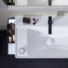 Készlet szekrény Hansgrohe Xelu Q 54028700, mosdótál Hansgrohe Xelu Q 61031450