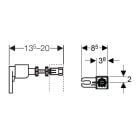 Set beépíthető keret Geberit Duofix 111.320.00.5, WC csésze Oltens Vernal 42002000, 45103000, 111.815.00.1, 49301000