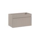 Készlet szekrény Comad Iconic Cashmere ICONIC CASHMERE 82-80-D-1S, szekrény feletti pult Comad Fiji BLAT 89-80-A OAK COAST EVOKE