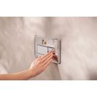 Készlet WC csésze lassú záródású ülőkével Hansgrohe EluPura Q 60293450, beépíthető keret Hansgrohe iFrame universal 01022180, 66001000