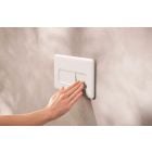 Készlet WC csésze lassú záródású ülőkével Hansgrohe EluPura Q 60293450, beépíthető keret Hansgrohe iFrame universal 01022180, 66001700