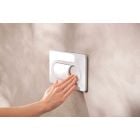 Készlet WC csésze lassú záródású ülőkével Hansgrohe GladeLake S 60309450, beépíthető keret Hansgrohe iFrame universal 01022180, 66002450