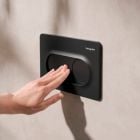 Készlet WC csésze lassú záródású ülőkével Hansgrohe GladeLake S 60309450, beépíthető keret Hansgrohe iFrame universal 01022180, 66002670