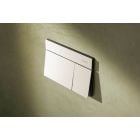 Készlet WC csésze lassú záródású ülőkével Hansgrohe EluPura Q 60293450, öblítő gomb Hansgrohe Element E 66003700, 01022180