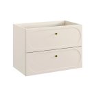 Készlet szekrény Comad Donna Sand DONNA SAND 82-80-46-2S, mosdótál Comad Fly FLY WHITE GLOSS UM 80-46 DP ( E-8073-80 )