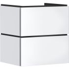 Készlet szekrény Hansgrohe Xilesa E 54293700, mosdótál Hansgrohe Xelu Q 60317450