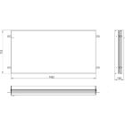 Készlet szekrény Kronenbach Cube 2.0 KB100229MB, keret rejtett tükör rögzítéséhez Kronenbach Cube 2.0 NU1000034NU