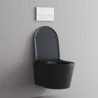 Készlet WC csésze Kronenbach Tube KB100082MB, WC ülőke Kronenbach Tube KB100083MB