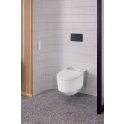 Készlet bidéfunkciós WC Geberit AquaClean Mera Classic 146.200.21.1, beépíthető keret Geberit Duofix 111.320.00.6