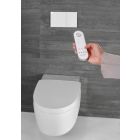 Készlet bidéfunkciós WC Geberit AquaClean Mera Classic 146.200.21.1, beépíthető keret Geberit Duofix 111.320.00.6