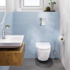 Készlet WC csésze lassú záródású ülőkével Grohe Euro Ceramic 102509SH00, beépíthető keret Grohe Solido 38971000, 38732SH0