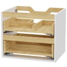 Készlet szekrénytest Excellent Tuto 2.0 MLEX.2172.600.WHBL, szekrény feletti pult Excellent Tuto 2.0 MLEX.2111.600.WH, MLEX.2151.600.01.WH