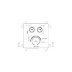 Készlet kád és zuhany csaptelep Oltens Onega 34602400, fejzuhany Oltens Vindel 37006400, 39402400, 39304400, 37102400, 37200400
