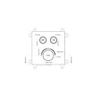 Készlet kád és zuhany csaptelep Oltens Onega 34602610, fejzuhany Oltens Vindel 37006610, 39402610, 39304610, 37102610, 37200610