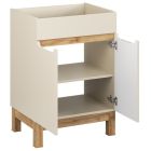 Készlet szekrény Comad Bali Cashmere BALI CASHMERE 82-60-46-2D, mosdótál Comad Lava UM-CFPLAVA60DDP