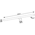 Készlet tükör Elita Sote RE065804000010, oldalfali lámpa Rabalux Oliro 75049