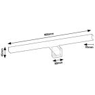 Készlet tükör Elita Sote RE062947000010, oldalfali lámpa Rabalux Oliro 75048