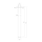 Készlet fejzuhany Oltens Atran 37004100, zuhanyzó kar Oltens Aera 39404100