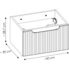 Készlet szekrény Comad Nova Cashmere NOVA CASHMERE 80-35-1D1DK, szekrény Comad Nova Cashmere NOVA CASHMERE 82-50-40-1S, COAST EVOKE UN 81-50-29, NOVA OAK A 89-50