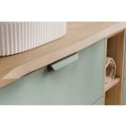 Készlet szekrény Comad Aster Green ASTER GREEN 82-60-46-2S, mosdótál Comad Smile UM-6252SMILE40DP, CREMONA 89-60-46 M