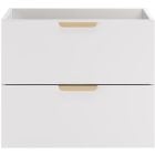 Készlet szekrény Comad Aster White ASTER WHITE 82-60-46-2S, szekrény feletti pult Comad Nordic Cremona CREMONA 89-80-46 M, CREMONA UN 81-20-44