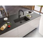 Készlet konyhai csaptelep Franke Active L Pull-Out Spray 115.0721.464, gránit mosogató Franke Maris 125.0737.991