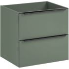 Készlet szekrény Comad Sombra Green SOMBRA GREEN 82-60-46-2S, szekrény feletti pult Comad Sombra Green GREEN 89-60-46 M