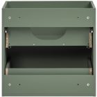 Készlet szekrény Comad Sombra Green SOMBRA GREEN 82-60-46-2S, szekrény feletti pult Comad Sombra Green GREEN 89-60-46 M
