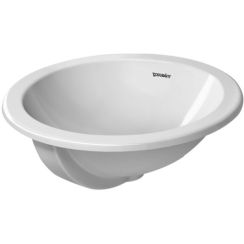 Duravit Architec mosdótál 47x47 cm kerek süllyesztett fehér 0468470000