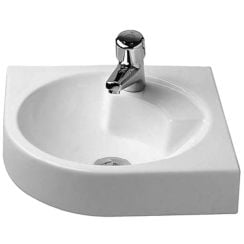 Duravit Architec mosdótál 63.5x54 cm sarok klasszikus fehér 0448450000