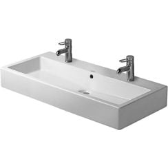 Duravit Vero mosdótál 100x47 cm négyszögletes beépíthető fehér 04541000241