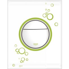 Grohe Nova Cosmopolitan przycisk uruchamiający z grafiką szlachetna biel 38847LS0