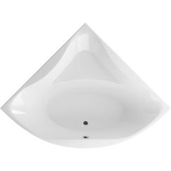 Excellent Glamour sarokkád 140.5x140.5 cm baloldali fehér WAEX.GLA14WH