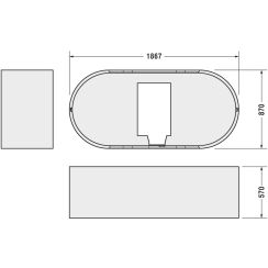 Duravit kád burkolat 790415000000000