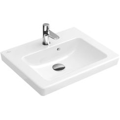 Villeroy & Boch Subway 2.0 mosdótál 45x37 cm négyszögletes klasszikus fehér 731545R1