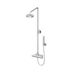 Zucchetti Isyshower zestaw prysznicowy czarny ZD1050.N