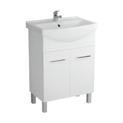 Cersanit Olivia szekrény 57x34x79.4 cm álló, mosdó alatti fehér S543-004-DSM