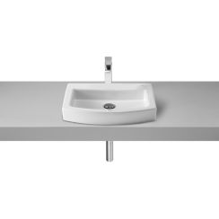 Roca Hall mosdótál 52x44 cm négyszögletes mosdótálak fehér A32788200M