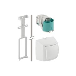 Geberit przycisk uruchamiający WC pneumatyczny biały-alpin 115.990.11.1