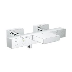 Grohe Grohtherm Cube kád és zuhany csaptelep fali igen StarLight Chrome 34497000