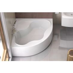 Set sarokkád Ravak Gentiana CG01000000, kád szifon Viega Simplex 495121, GPX2240020