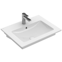 Villeroy & Boch Venticello mosdótál 60x50 cm négyszögletes klasszikus-beépíthető fehér 41246001