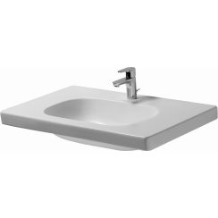 Duravit D-Code mosdótál 85x48 cm négyszögletes klasszikus fehér 03528500702