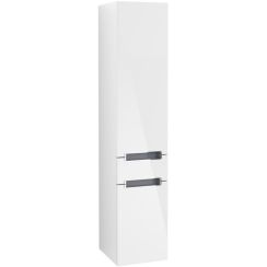 Villeroy & Boch Subway 2.0 szekrény 35x37x165 cm oldalt függő fehér A70710DH
