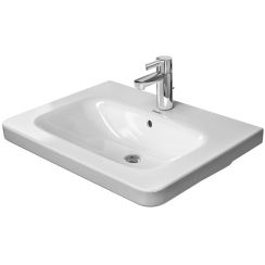 Duravit DuraStyle mosdótál 65x48 cm négyszögletes klasszikus-beépíthető fehér 2320650000