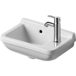 Duravit Starck 3 mosdótál 40x26 cm négyszögletes klasszikus fehér 07514000001