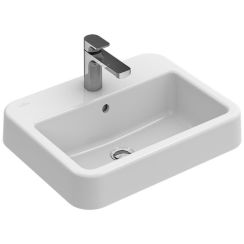 Villeroy & Boch Architectura mosdótál 55x43 cm négyszögletes süllyesztett fehér 41935501