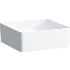 Laufen Living Square mosdótál 36x36 cm négyzet mosdótálak fehér fényes H8114330001121